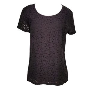 👠 Merona Lace Top, Size XL